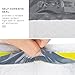 Fu Global 4x8 inch Bubble Mailers #000 Padded Envelopes Yellow Stripe 50pcs