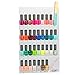 D'Eco Nail Polish Wall Rack, Acrylic Nail Polish Display Organizer