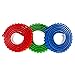 BrickTape Block Tape for Lego Bricks - 3 ROLL PACK(Red, Green, Blue) Compatible with all Major Brands - Reusable Adhesive - Creative Building Toy for Kids