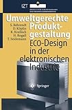 Image de Umweltgerechte Produktgestaltung: ECO-Design in der elektronischen Industrie (German Edition)