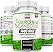 Garcinia Cambogia Weight Loss Capsules (100% Money Back Guarantee) 1600mg Extra Strength | Diet Pills That Work Fast for Women & Men | Appetite Suppressant, Carb Blocker, Hunger Suppression