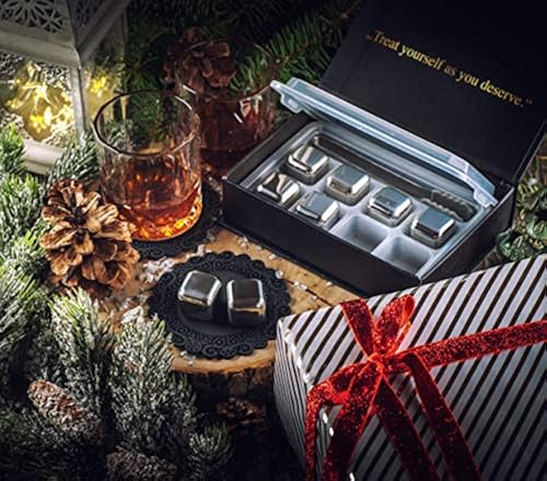 𝗕𝗘𝗦𝗧 𝗚𝗜𝗙𝗧: Exclusive Whiskey Stones Gift Set High