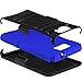 Galaxy Alpha Case, CASEFORMERS Duo Armor BLUE for Samsung Galaxy Alpha Combo Case with Stand and Holster