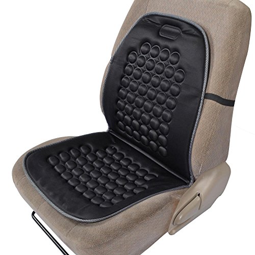 Magnetic Bubble Seat Cushion - Massage Therapy - 1pc Padded Cover (Black) - Thumbnail 7