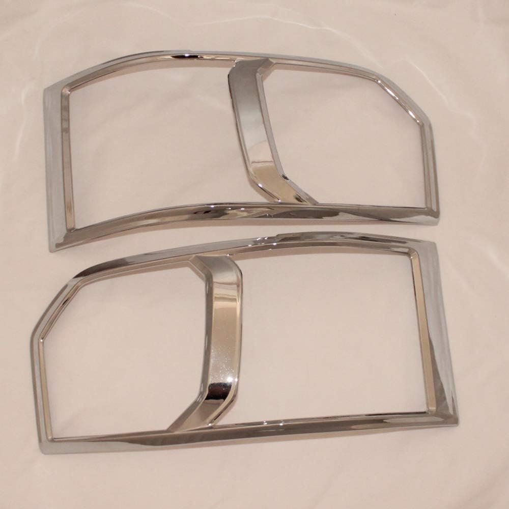 Kadore for 2014-2018 Toyota HiAce Commuter Van Chrome Parts Headlights Frame Decoration 2-pc