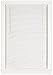 Achim Home Furnishings Deluxe Sundown 1-Inch Blind, 36-Inch by 64-Inch, White