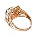 Yoursfs Ruby ring For Women Big Zircon CZ Zirconia Stone Rings For Women Engagement Jewelry Gift