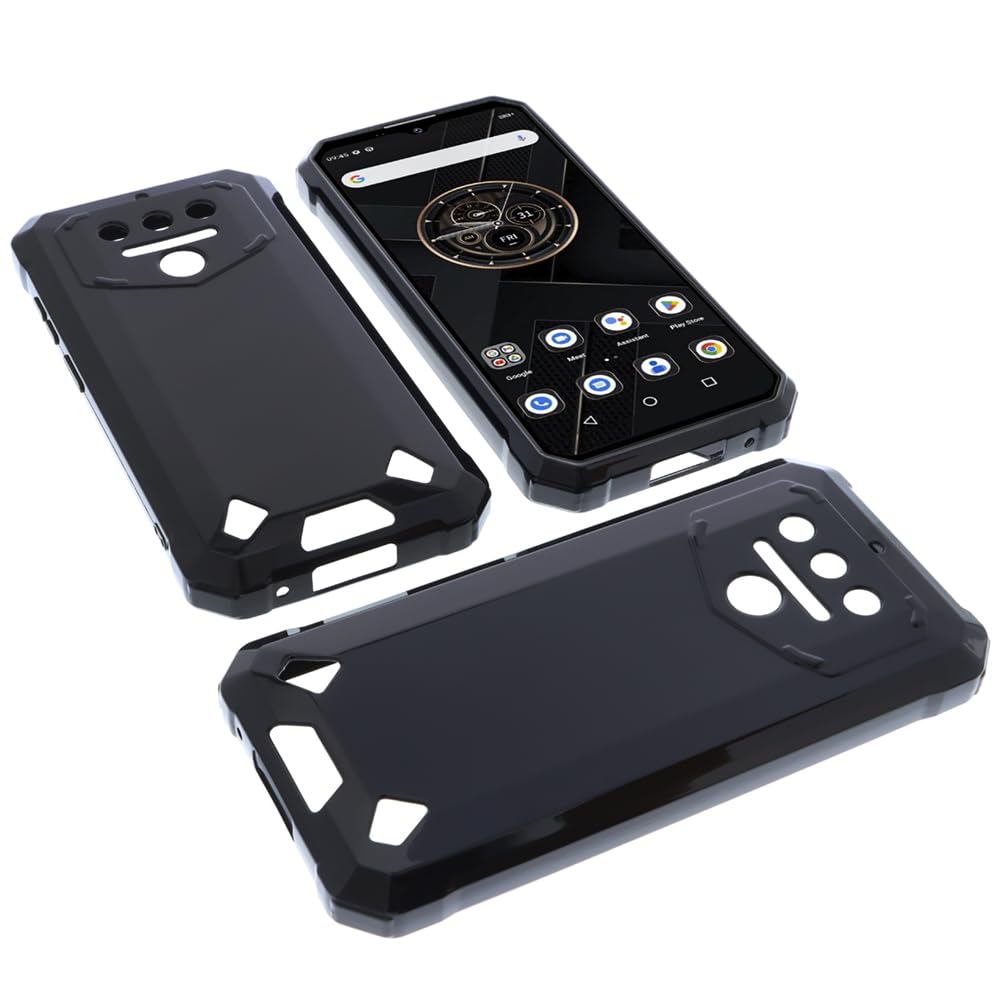 foto-kontor Protective case compatible with Oukitel WP23 rubber TPU mobile phone cover black