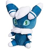 Pokémon Center: Meowstic (Male) Sitting Cuties Plush, 5 ½ Inch