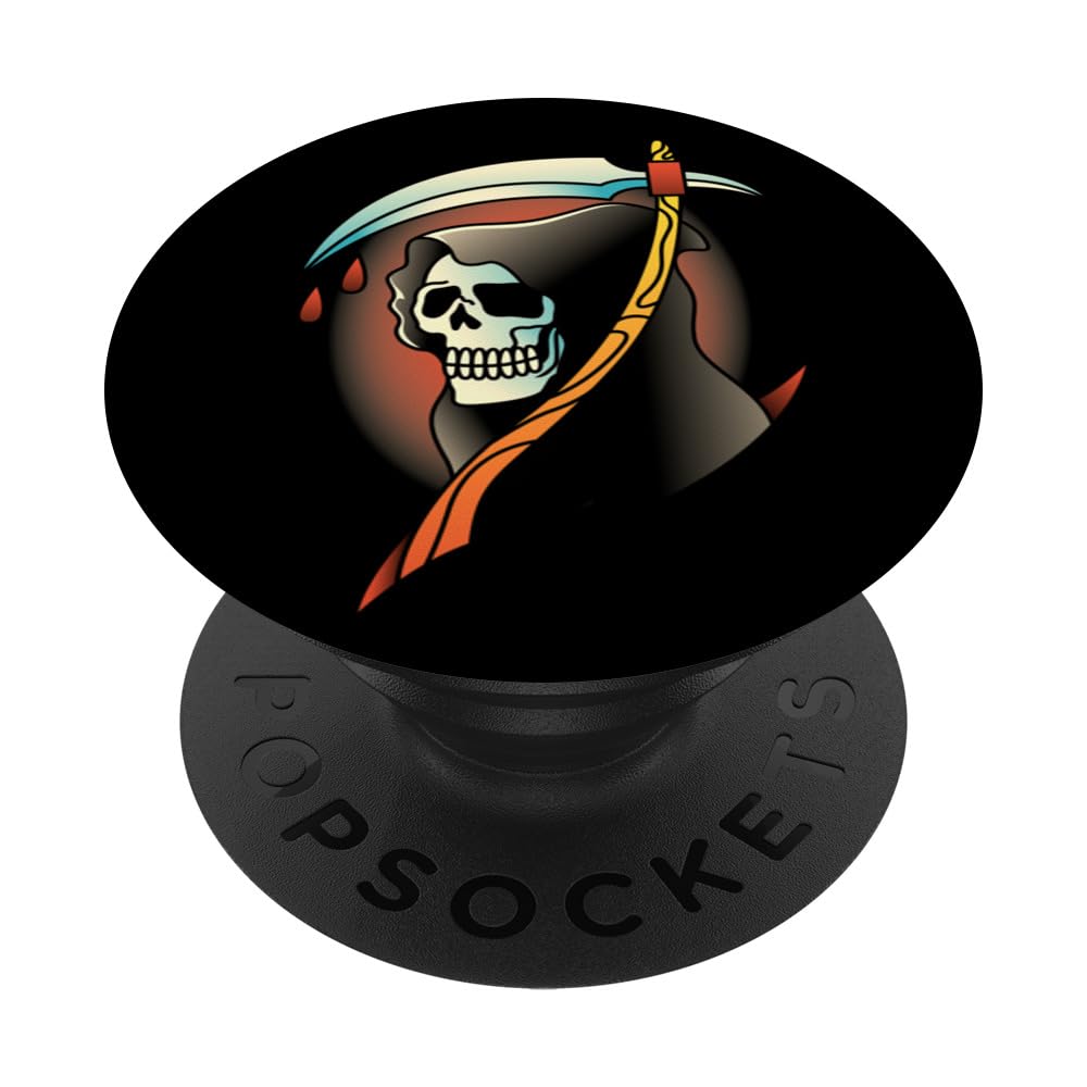 Bloody Skeleton Pop Socket Grim Reaper Pop Socket Halloween PopSockets Adhesive PopGrip