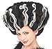 Forum Novelties Women's Deluxe Monster Bride Wig, Black/White, One Size