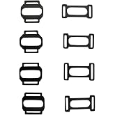 TEYOUYI Adapter Compatible with Fitbit Air | 8pcs compatible with bicep straps or nato bands/files