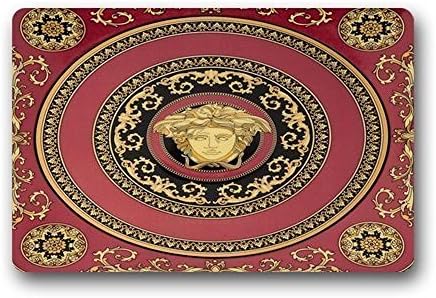 Fimaliy Machine classical Indoor/Outdoor Doormat Door Mat Rug Non Slip Mats 23.6 X 15.7 Inch Bathroom Kitchen Decor Area Rug/Floor Mat