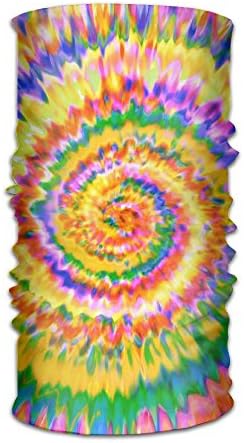 Multi-Purpose Tie Dye Seamless Face Mask Bandanas For Dust, Raves, Riding, Outdoors Etc
