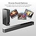 Sound Bar, Bestisan TV Sound Bar with Wired Subwoofer, 120W 2.1 Soundbar, Wired & Wireless Bluetooth 5.0 Speaker for TV, 25 Inch, Optical/Aux/Coaxial, Bass Adjustable Surround Sound for Home Theaterthumb 3