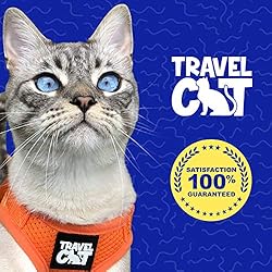 Travel Cat Harness and Leash Set - Adjustable