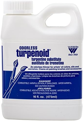 Weber Odorless Turpenoid 473Ml Bottle Clear