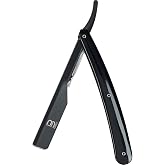 L3 Straight Razor Holder (Black) | Excellent grip and control, precision shaving support, secure straight razor holder, professional barber use, razor yellow