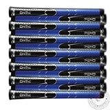Set of 9 BRAND NEW Winn DriTac Midsize AVS Black Blue Golf Grip - Dri-Tac!