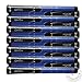 Set of 9 BRAND NEW Winn DriTac Midsize AVS Black Blue Golf Grip - Dri-Tac!