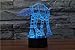 Star Wars AT-AT Night Light 3D LED illusion 7 Color Touch Button Desk Lamp Room Decor Light