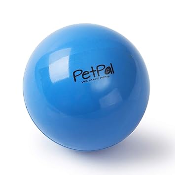 PetPäl Robuster Hunde Ball Naturkautschuk Hartgummi | Hundeball Ø 7cm | Hundespielball aus Vollgummi | Hundespielzeugball Spr