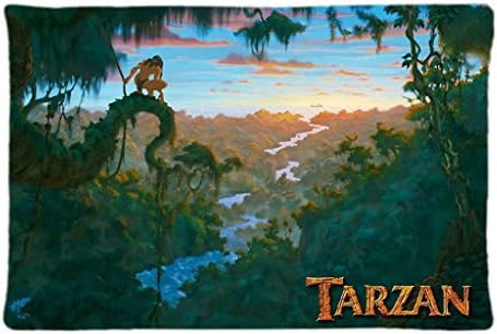 Turui Durable Gift Tarzan HOT New 50% cotton, 50% polyester Rectangle Pillow case