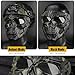 MOGOI Airsoft Skull Mask, Full Face Protective Masks for Airsoft Paintball Outdoor Cs War Game BB Gun Halloween Skeleton Masks Party Cosplay Mask Movie Props