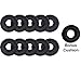 Global Teck Headset Leatherette Ear Pads - 10-Pk Plus 1| Compatible with Mitel, Jabra and Plantronic CS50, CS55, 2100, 2110, 2124, 2125, 9300, 9330, 9350 Cordless Headsets | 67063-01, 14101-08