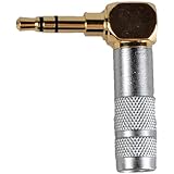 Amazon.com: Gold 4 Pole 3.5mm Male Repair headphone Jack Plug Metal Audio Soldering & Spring