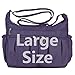 Lightweight Corss-body Purse Volcanic Rock Shoulder Bag(8981_Purple-Large)