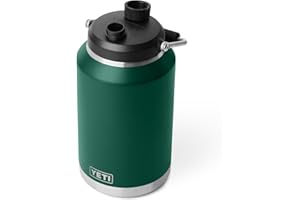 YETI Rambler Gallon Jug 2.0, Vacuum Insulated, Leakproof, Stainless Steel with MagCap, Black Forest Green
