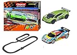 Carrera GO!!! Photo Finish Slot Car Race Track - 1:43 Scale Analog System - Includes 2 Cars: Lamborghini and Ferrari and 2 Controllers - Electric-Powered Set for Ages 8 and Up