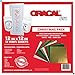 Oracal 651 Christmas Pack - Adhesive Craft Vinyl for Cricut, Silhouette, Cameo, Craft Cutters, Printers, and Decals - 12