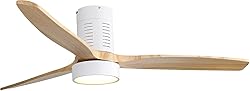 Sofucor 52 Inch Low Profile Ceiling Fans with