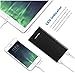 10000mAh Portable Charger,Mopower Ultra Slim Power Bank Aluminum Metal External Backup Battery Pack for iPhone 6 4 5S 4S, iPad ,Galaxy S6 Note 3, iPod,HTC,Sony,LG, Mobile Digital Devices (Black)
