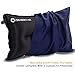 Ultralight Compact Inflatable Travel / Camping Pillow-- Extremely Comfortable For Head and Neck— Complete w/ Custom Pillowcase and Stuff Pack