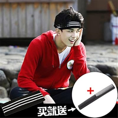 Sports Headband Tide Men Man Korean Headdress Headband Hair Bands