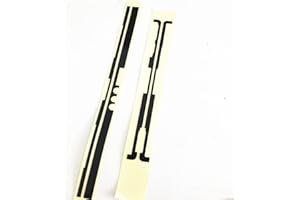 GENERIC LCD Screen Sticker Tape Adhesive Stripe Paper Replacement for Microsoft Surface Pro 5 / Pro 6/ Pro 7, Black, M