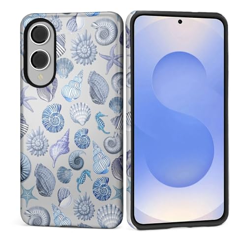 Kapadiy Case for Samsung Galaxy S25 Edge Case,Summer Beachy Seashell Design - Hybrid Dual Protection Silicone + Hard PC Shockproof Full Body Cover Protective Case for Men Women at Amazon