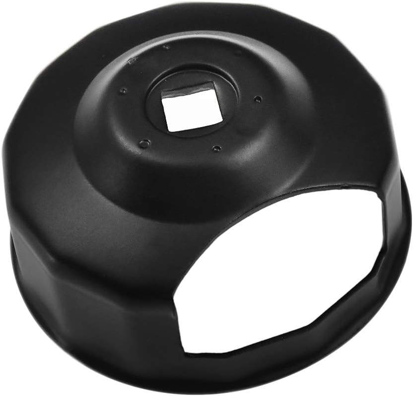 Rebacker Harley Oil Filter Cap Wrench Fit for Spinon Oil Filters with 76 x 14 Flutes (crank