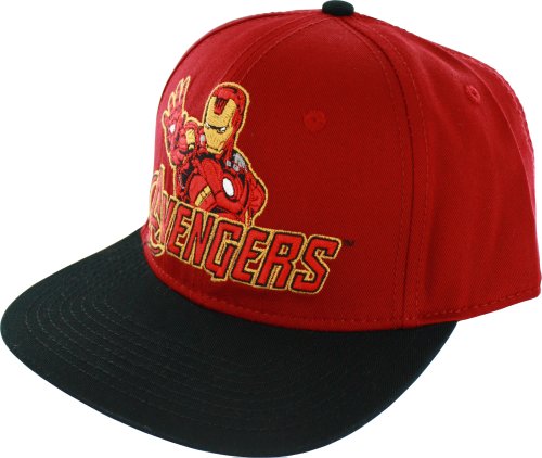Marvel Avengers Iron Man Red Snapback
