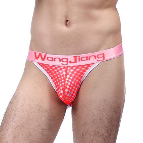 2018 New Mens Sexy Underwear Shorts Underpants Soft Mesh Hollow Briefs Panties