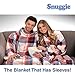 SNUGGIE- The Original Wearable Blanket That Has Sleeves, Warm, Cozy, Super Soft Fleece, Functional Blanket with Sleeves & Pockets for Adult, Women, Men, As Seen On TV- Plaid