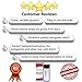 ZAEL Ketone Test Strips, 125 Strips + Free Low Cab One Week Meal Plan (8x11), Ketone Urine Test * Perfect for Ketosis, Diabetics, Paleo & Atkins Diet. Lab Grade Test Pads - Clear Instructions
