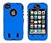 BlastCase Cell Phone Case for iPhone 4/4th Generation - Non-Retail Packaging - Blue