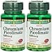 Nature's Bounty Mega Chromium Picolinate 800 Mcg, 100 Tablets (2 X 50 Count Bottles)