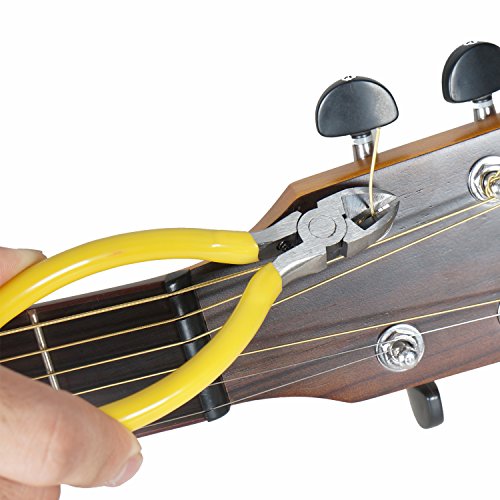 SUNYIN Acoustic Guitar Tool Kit for Beginner with Guitar Strings Winder