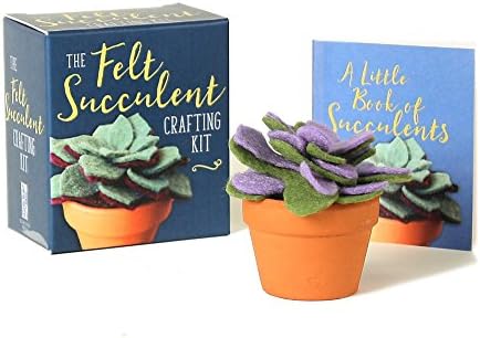 The Felt Succulent Crafting Kit (Miniature Editions)