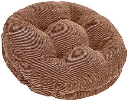 12" Round Chair Pad Cushion, Full Edges Covering Design, Comfortable Sitting for Round Wooden/Metal Stools